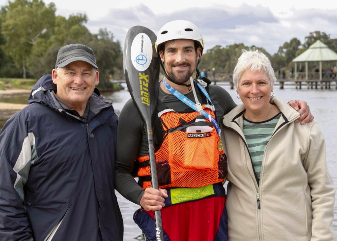 Read more about the article Avon Descent: Former winner and national champion Josh Kippin breaks single marathon kayak record